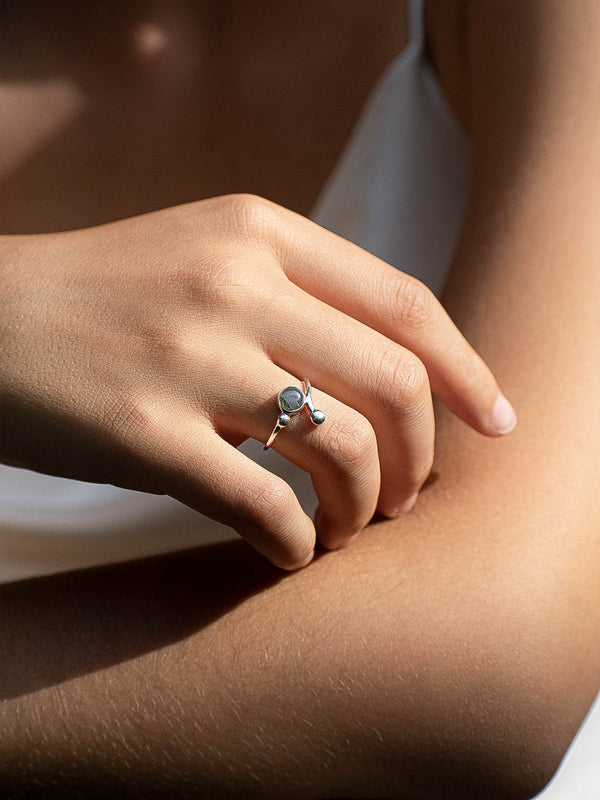 Anillo Eteria Labradorita