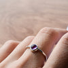 Anillo Balo amatista