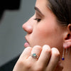 Anillo Aldebarán ópalo andino