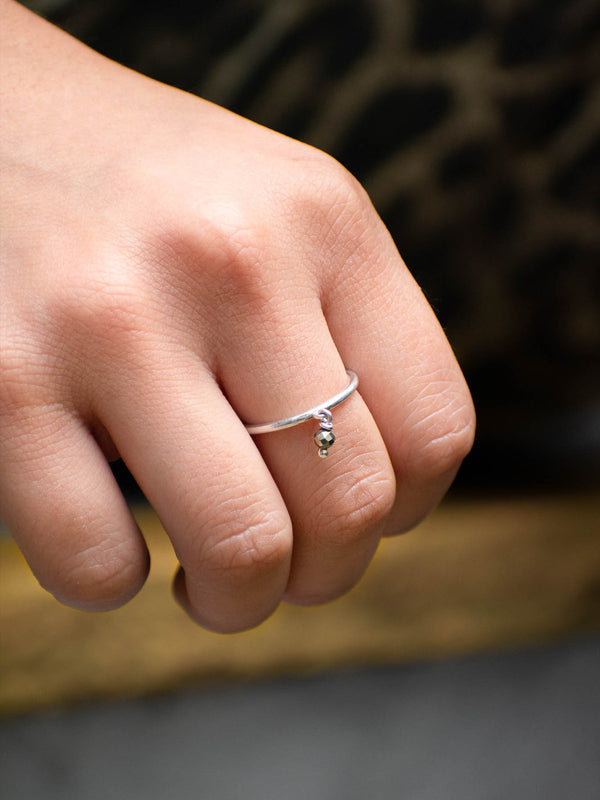 Anillo Mercurio pirita - Secundaria