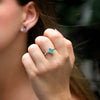 Anillo Roma ópalo andino
