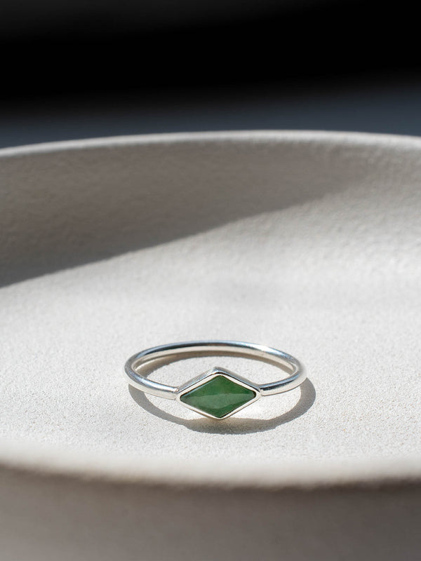 Anillo Yael aventurina