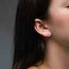 Aretes Áurea cuarzo cristal