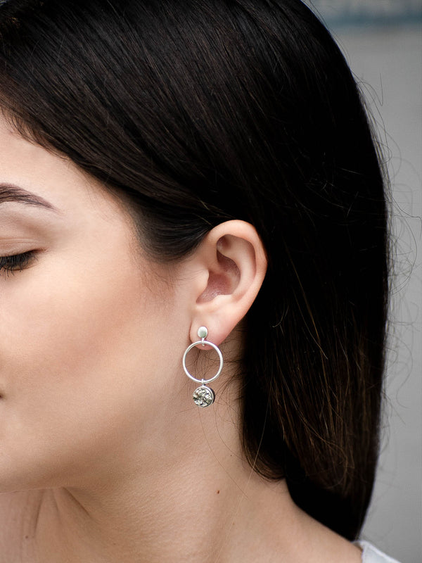 Aretes Yura pirita