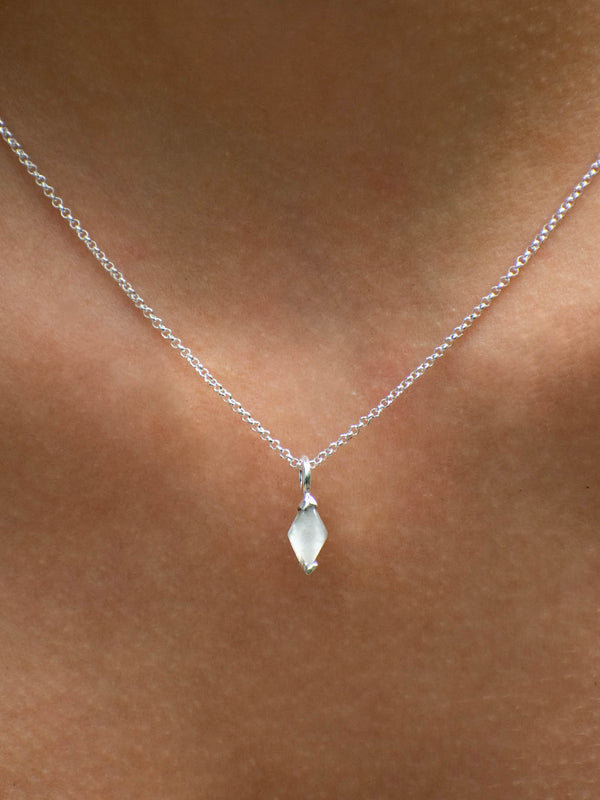 Collar Yael cuarzo cristal - Secundaria