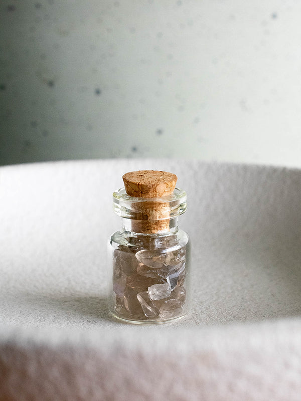 Mini jar cuarzo ahumado