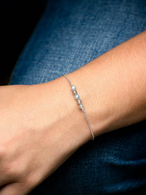 Pulsera Ábaco labradorita