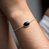 Pulsera Dania obsidiana negra