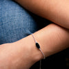 Pulsera Organa turmalina negra