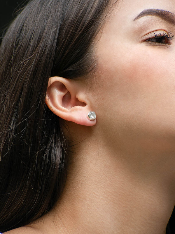 Aretes Áurea cuarzo cristal - Secundaria