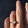 Anillo Pyro aguamarina