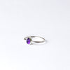 Anillo Gia gota mini amatista