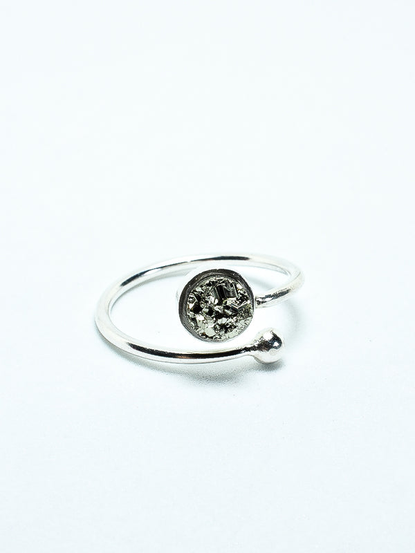 Anillo Oberón pirita