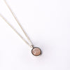 Collar Hermes cuarzo rosa