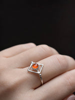 Anillo Auralis ágata cornalina - Miniatura 4