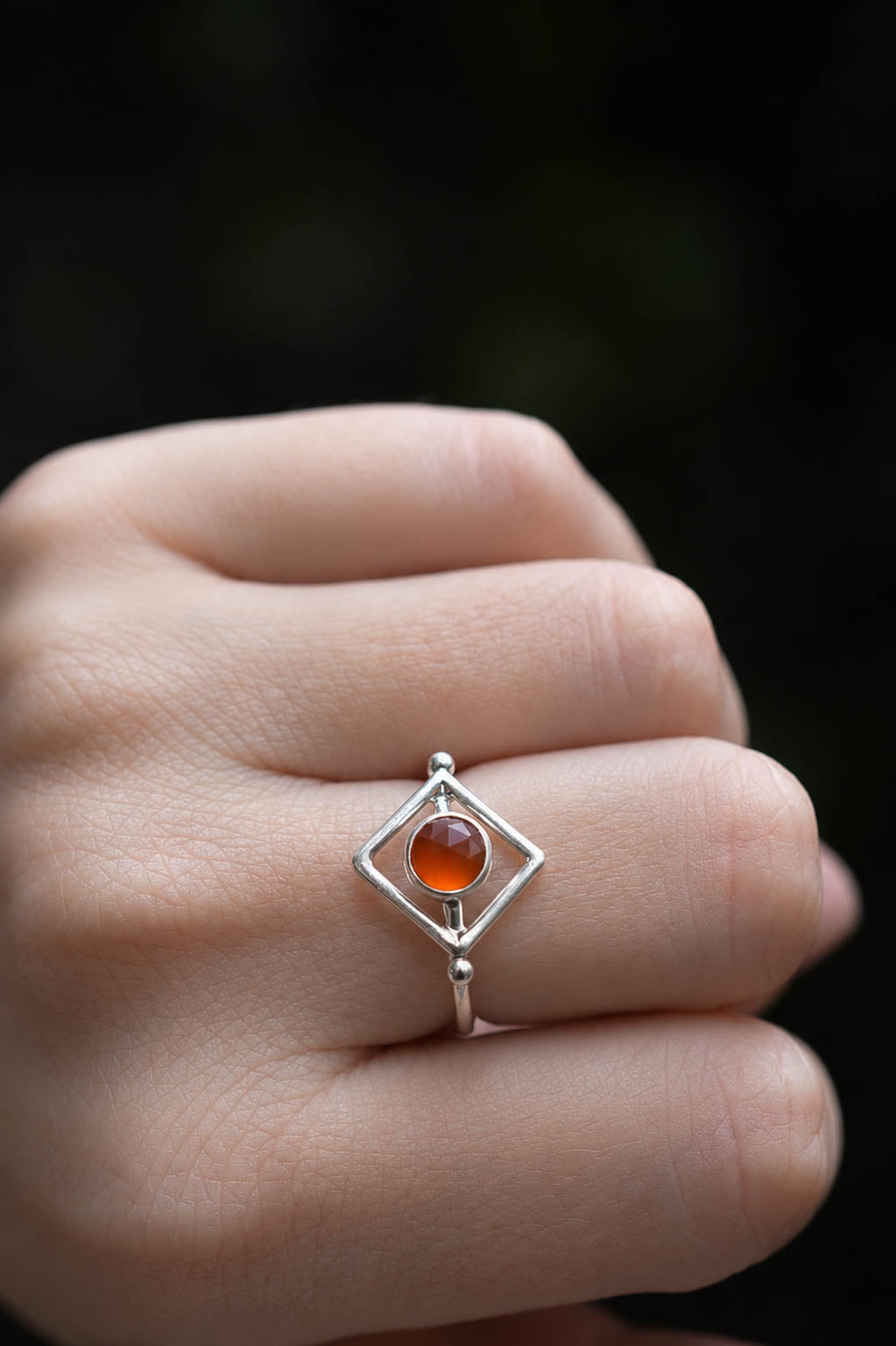 Anillo Auralis ágata cornalina - Gallery 2