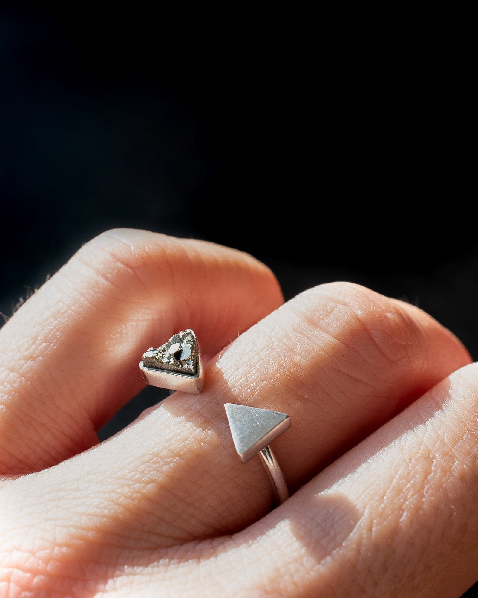 Anillo Alfa pirita - Gallery 1