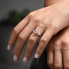 Anillo Auralis ágata cornalina