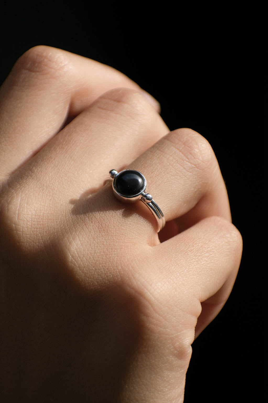 Anillo Forest obsidiana - Gallery 3