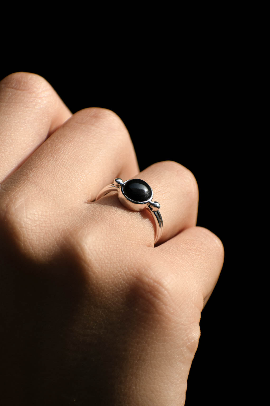 Anillo Forest obsidiana - Gallery 5