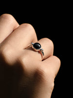 Anillo Forest obsidiana - Miniatura 5