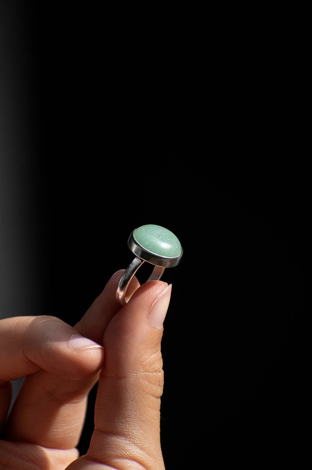 Anillo Kanon aventurina verde - Gallery 4