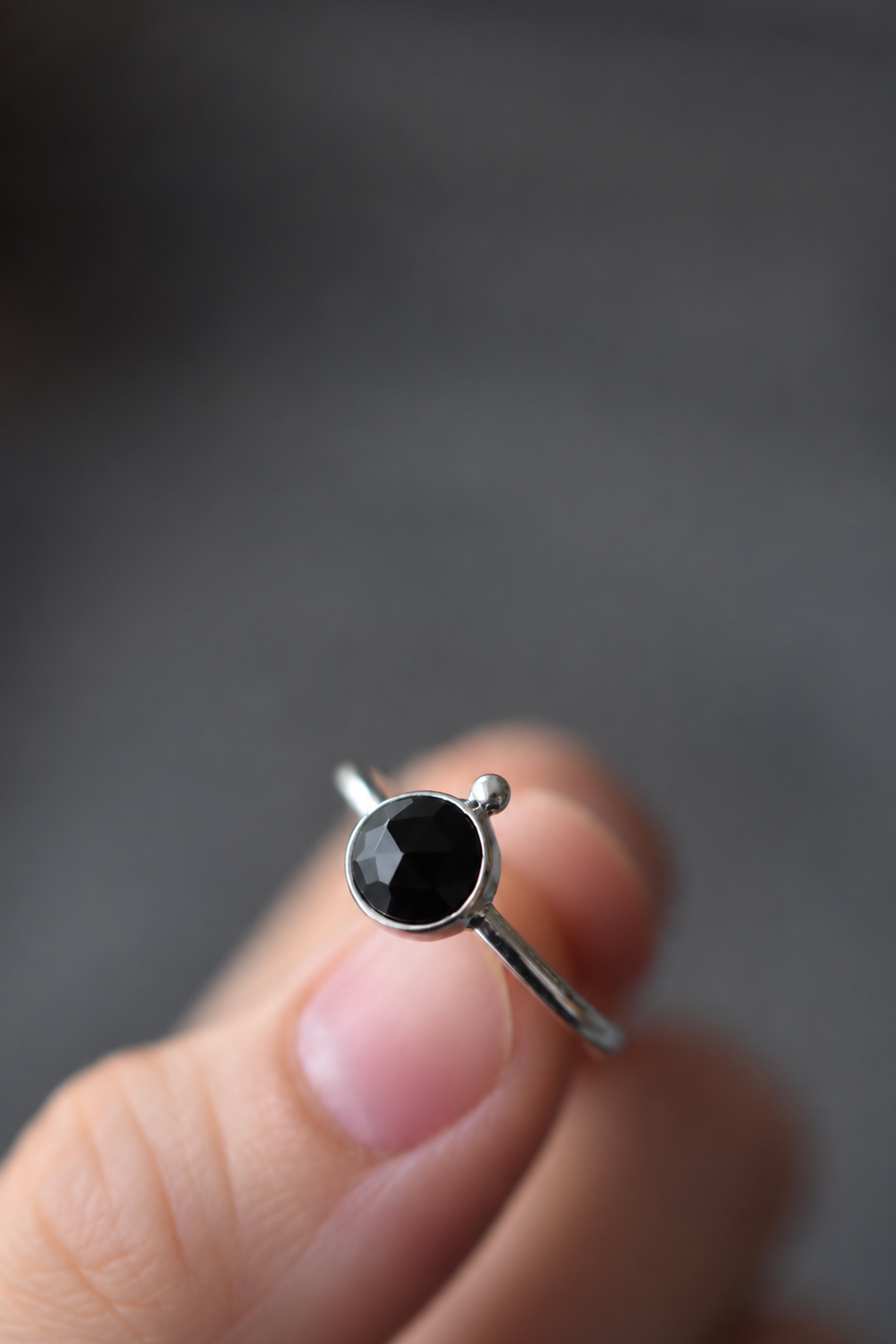 Anillo Orbitt ónix negro - Gallery 3
