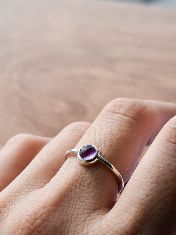 Anillo Balo amatista - Secundaria