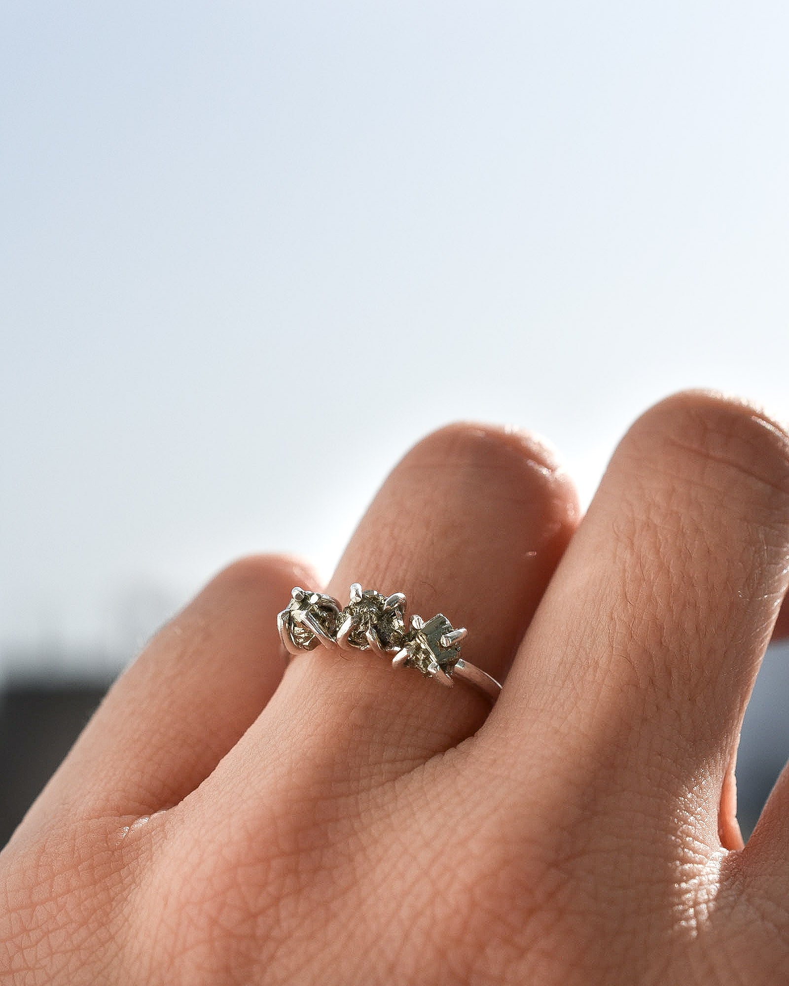 Anillo Orión pirita - Gallery 2