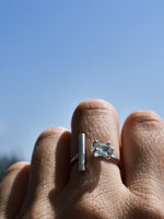 Anillo Otaro aguamarina - Miniatura 2
