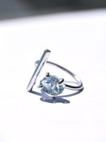Anillo Otaro aguamarina - Miniatura 1