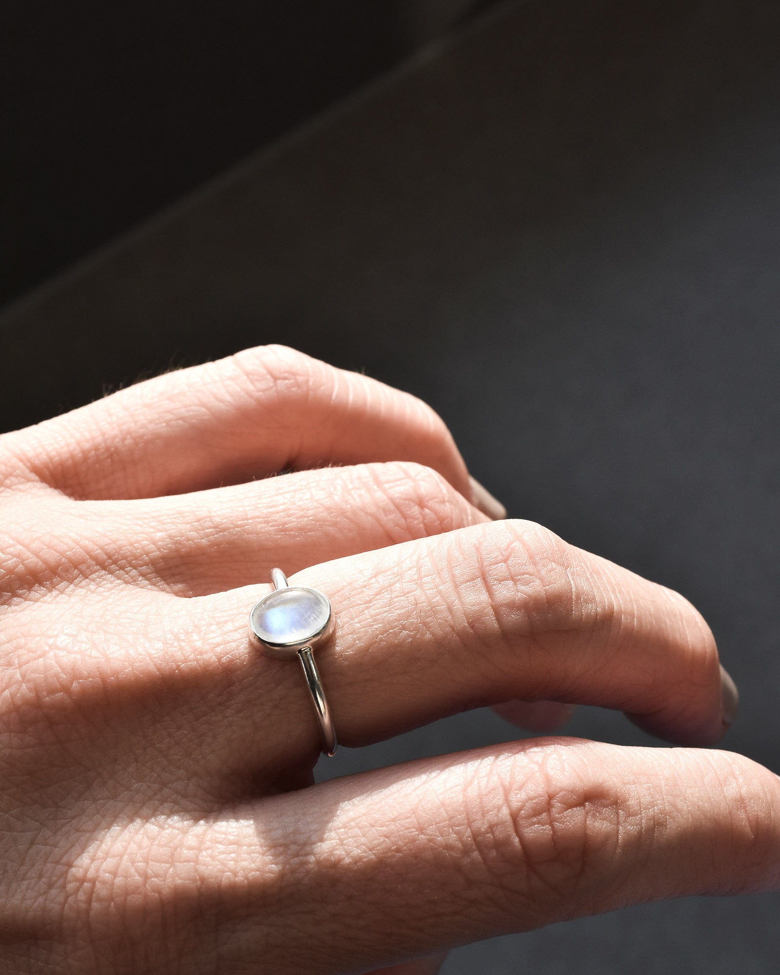 Anillo Noa piedra luna - Gallery 3