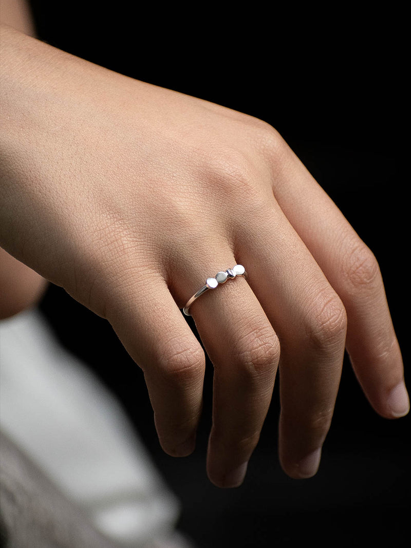 Anillo Petal Four