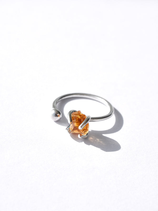 Anillo Pyro citrino