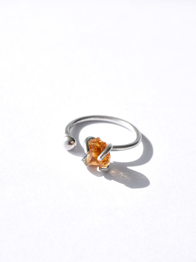 Anillo Pyro citrino