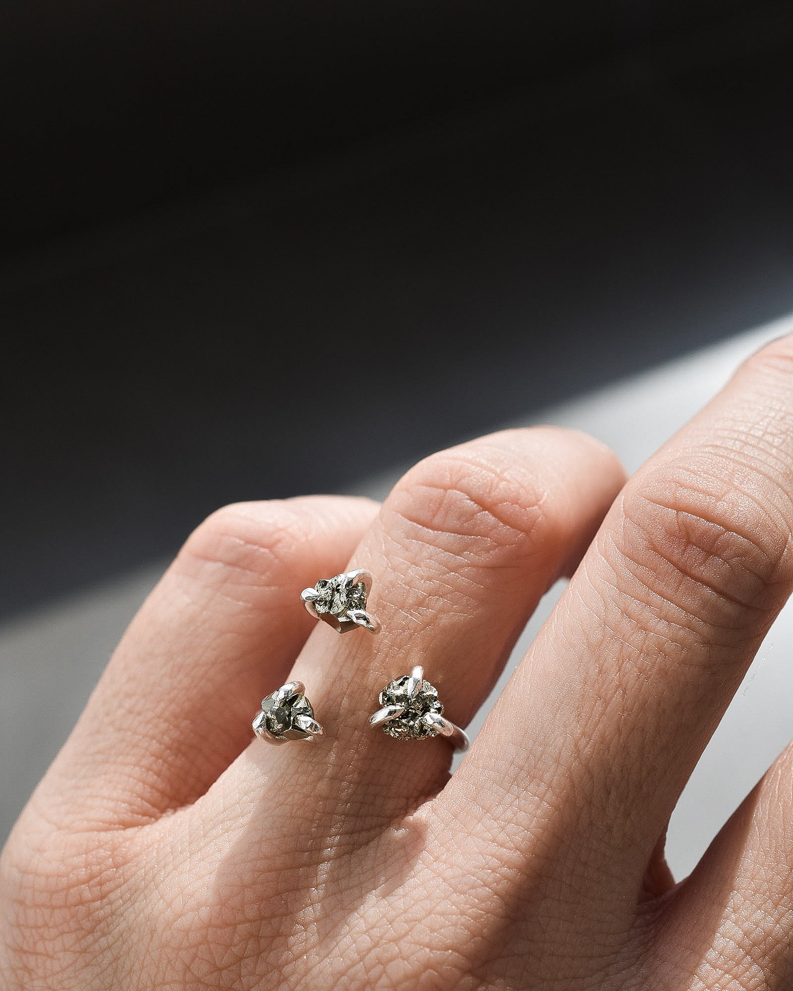 Anillo Tritón pirita - Gallery 2