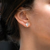 Aretes Ciel cuarzo cristal
