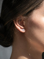 Aretes Triángulo texturado - Miniatura 2