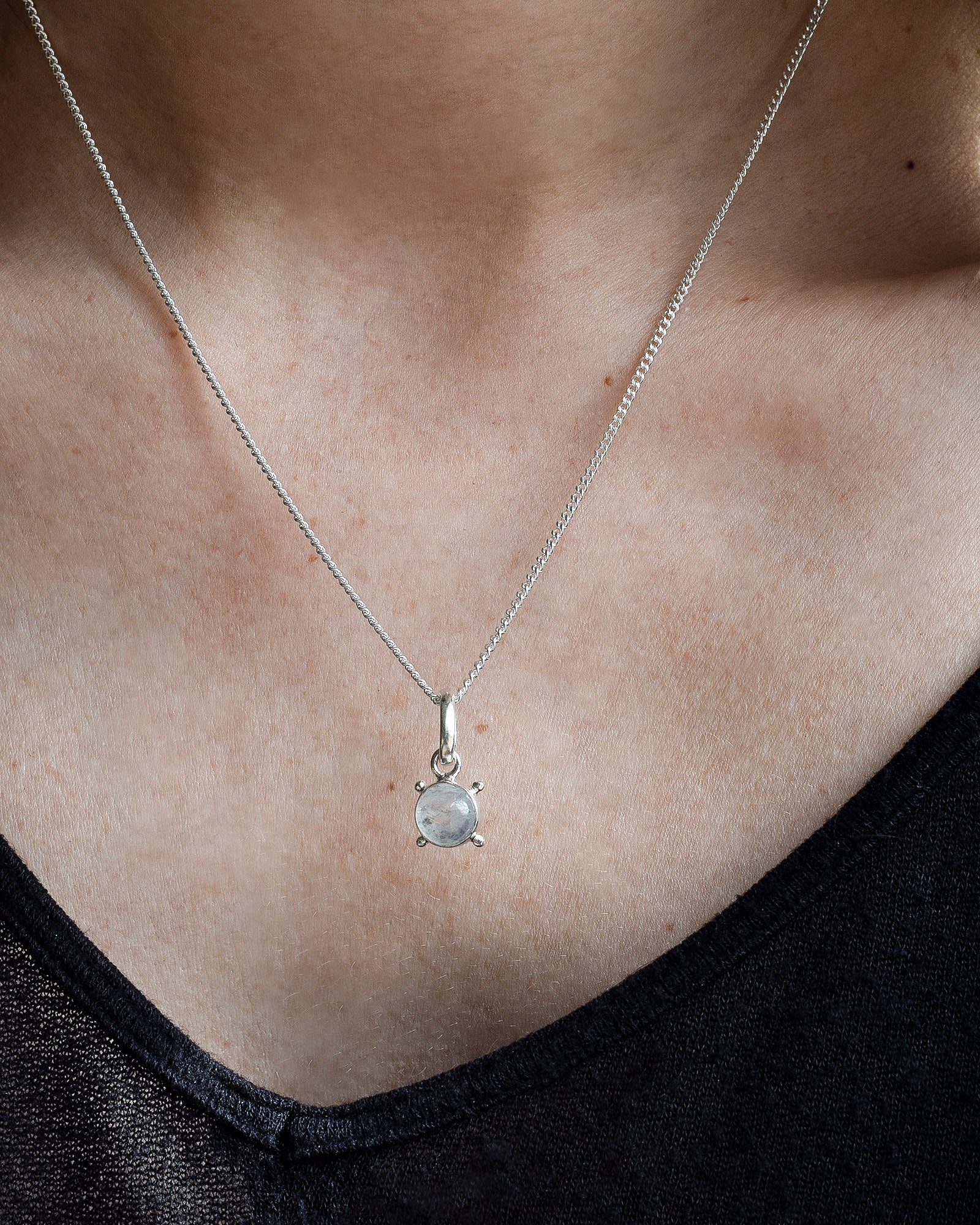 Collar Sunn Piedra Luna - Gallery 2