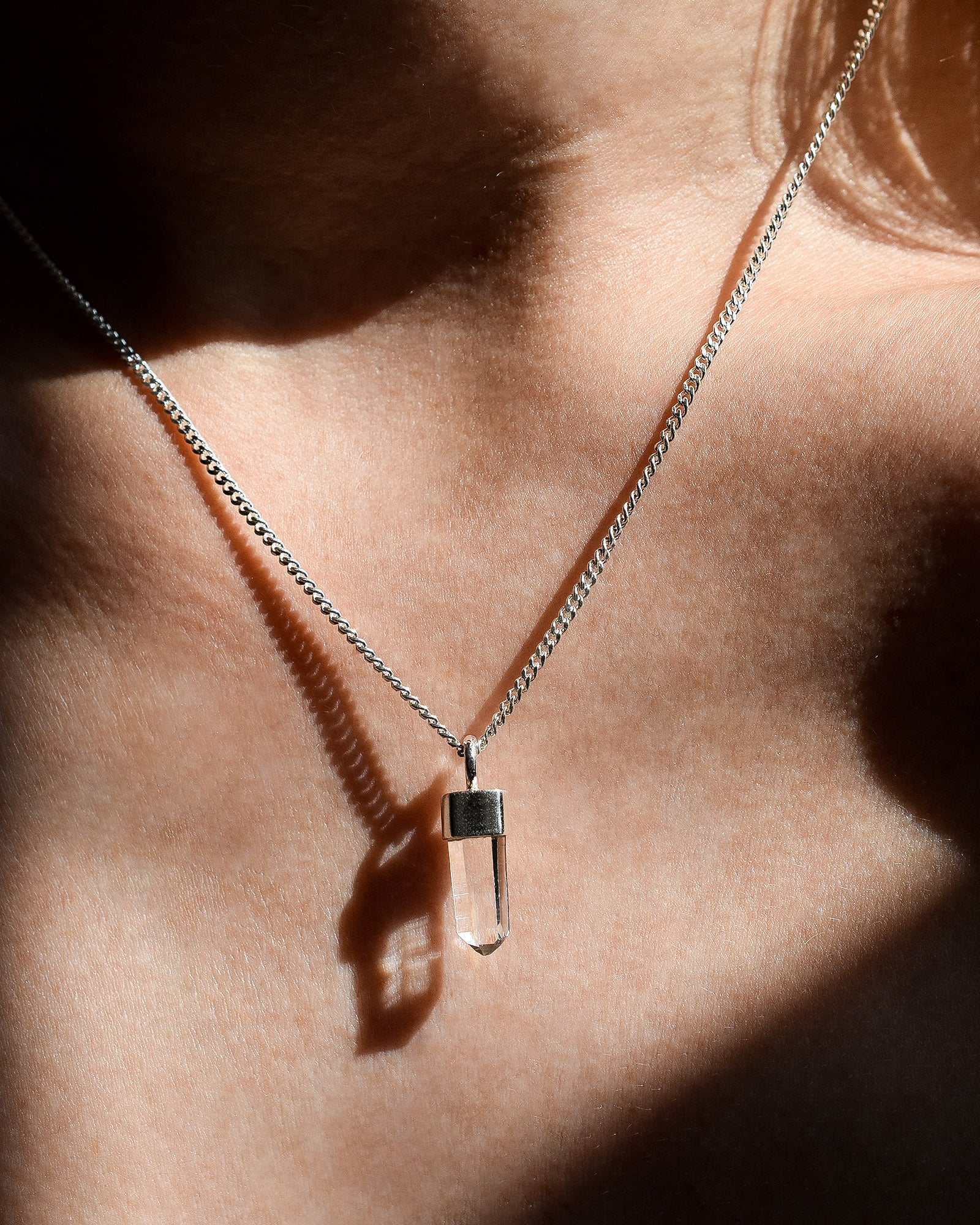 Collar Christa cuarzo cristal - Gallery 2