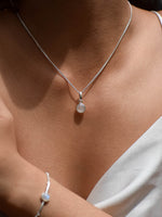 Collar Lua piedra luna - Miniatura 1