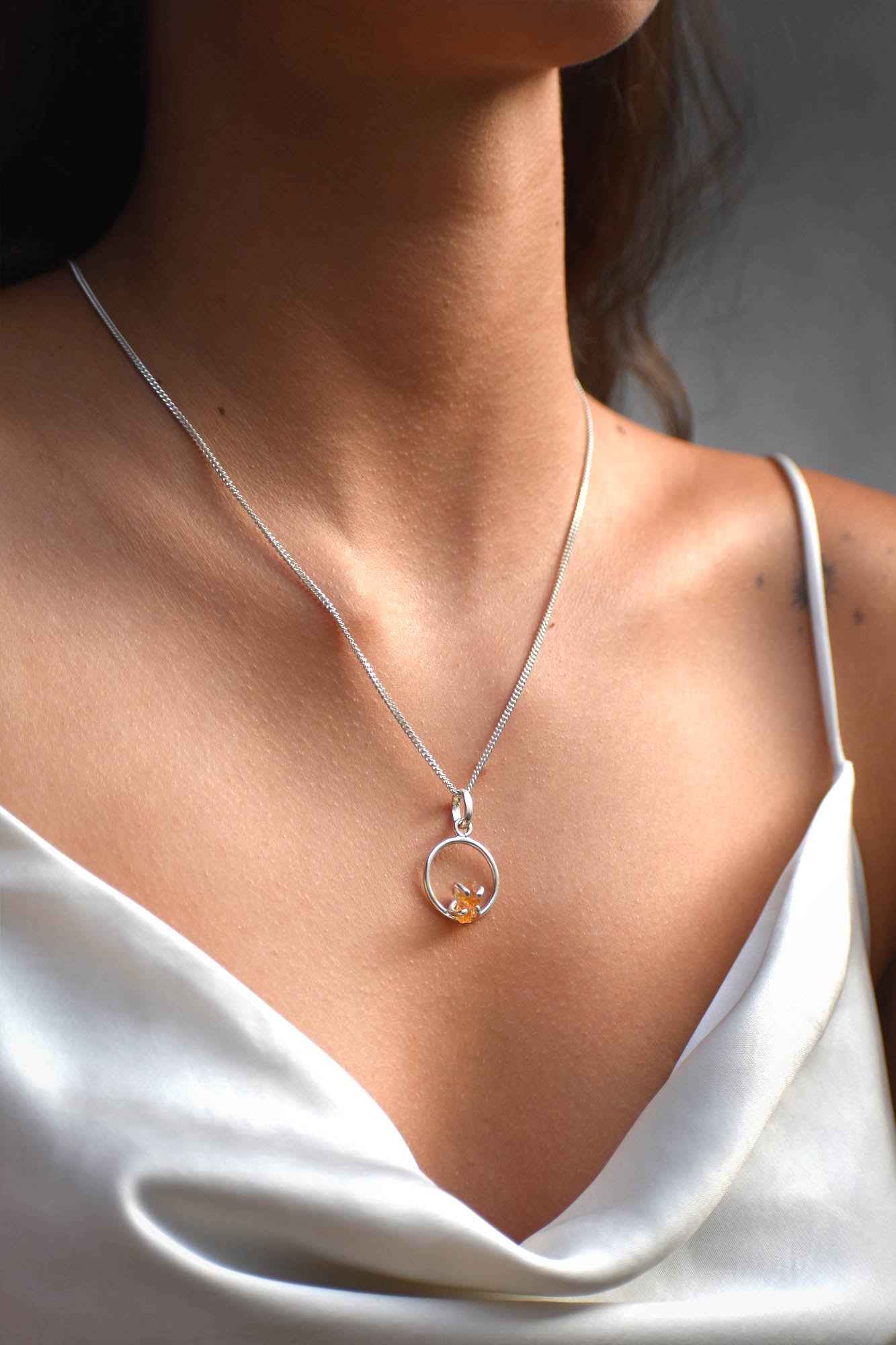 Collar Orly citrino - Gallery 1