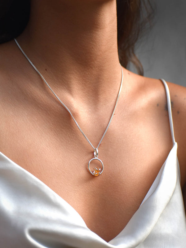 Collar Orly citrino