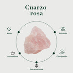 Anillo Cael cuarzo rosa - Imagen informativa