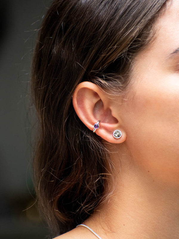 Ear cuff Suna amatista - Secundaria