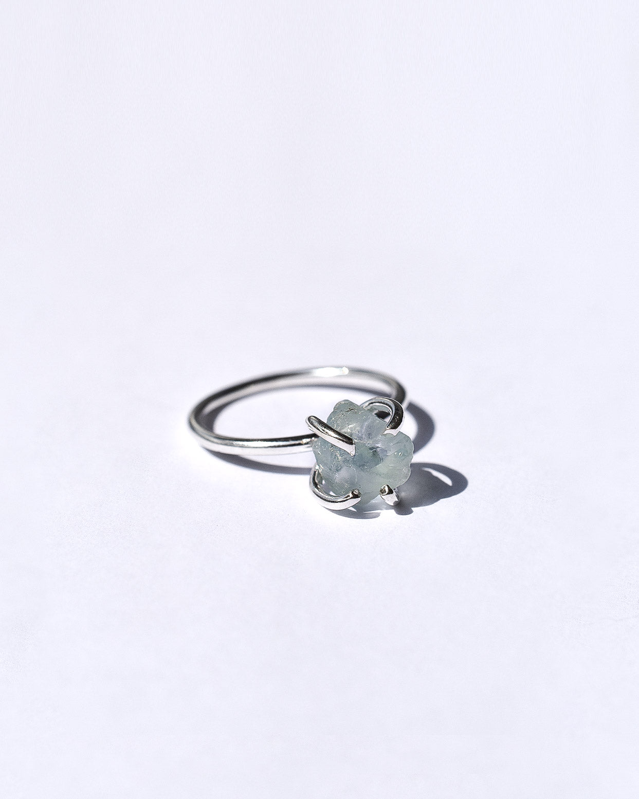 Anillo Raw aguamarina - Gallery 1