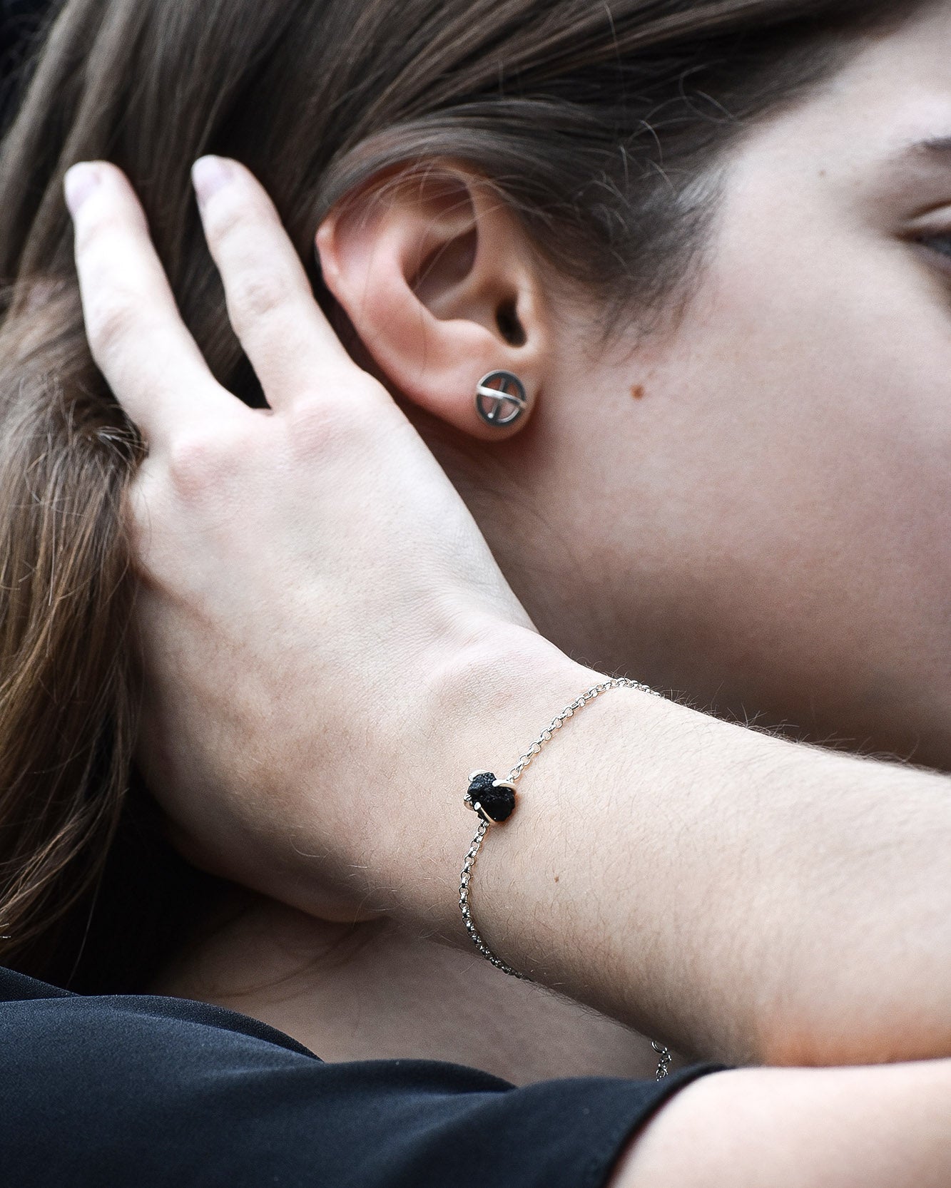 Pulsera Spark turmalina negra - Gallery 2