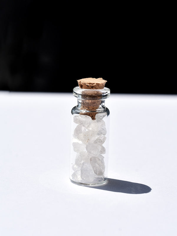 Mini jar cuarzo cristal