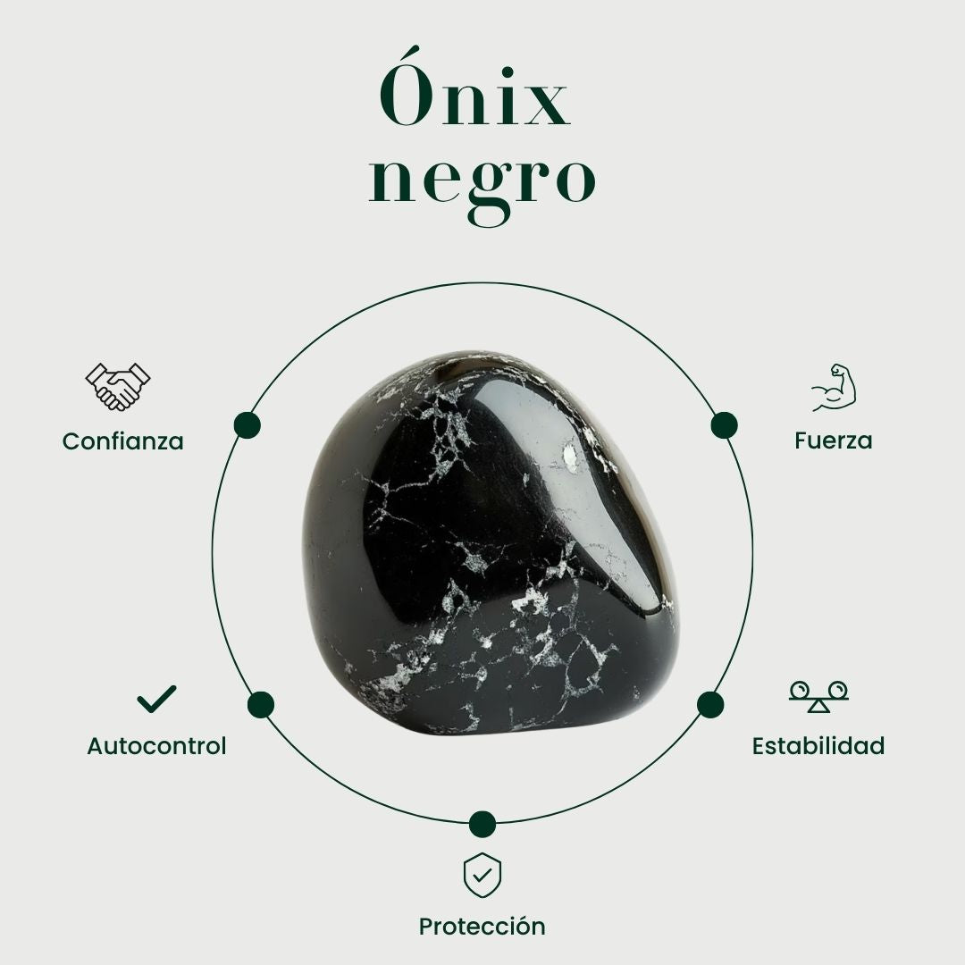COLLAR MARTE ÓNIX NEGRO - Imagen informativa