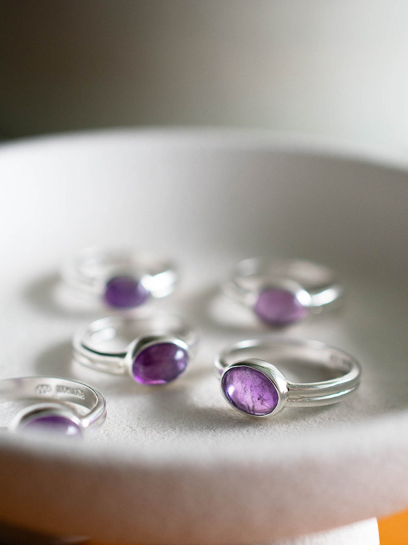 Anillo Cyd amatista